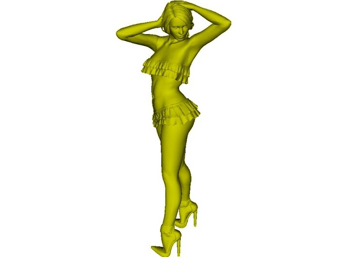 1/15 scale nose-art striptease dancer figure A x 1 3d printed