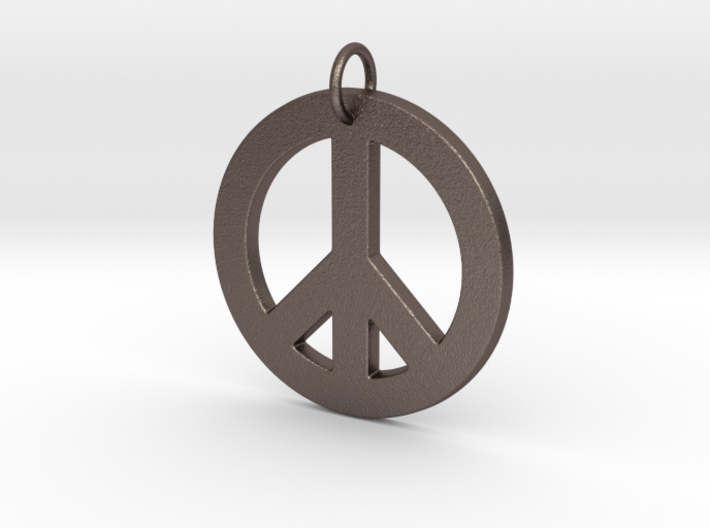 Peace Sign 3d printed