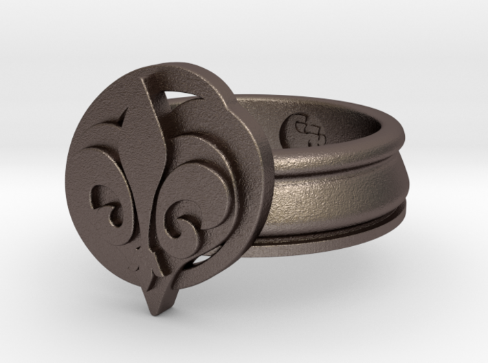 Ophelia Ring 2 - Select a Size 3d printed