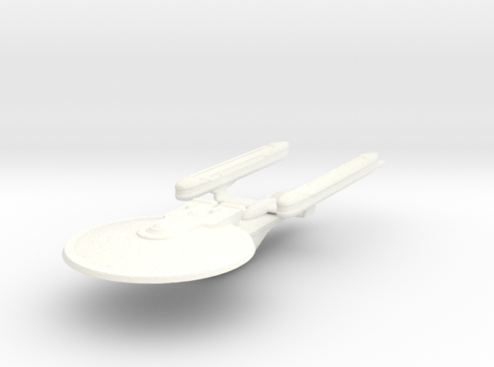 USS Excelsior (re-sized) 3d printed