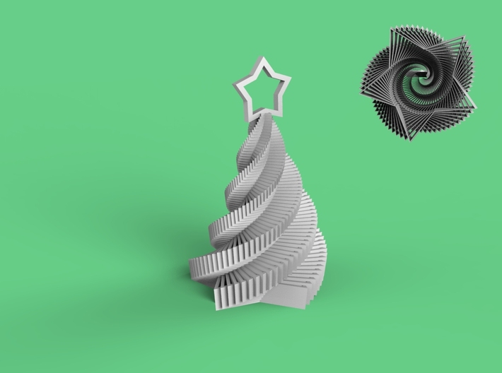 Starstruck Holiday Ornament from Carla Diana 3d printed 