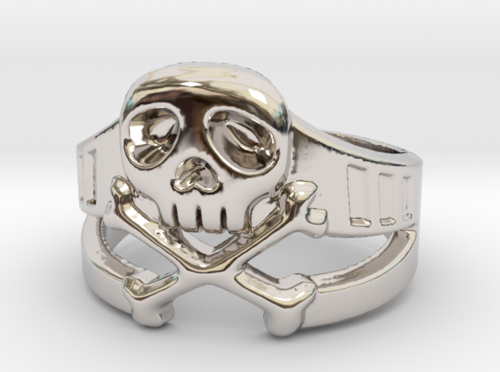 Space Captain Harlock | Ring Size 8 3d printed
