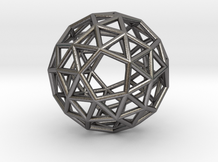 0272 Snub Dodecahedron E (a=1cm) #001 3d printed