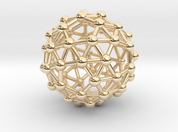 0386 Snub Dodecahedron V&amp;E (a=1cm) #003 3d printed