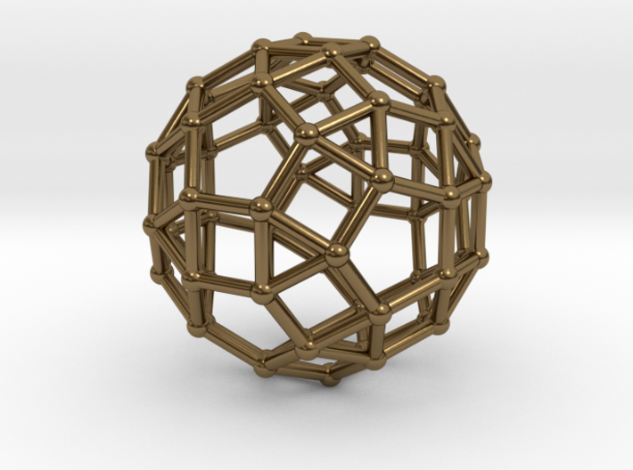 0391 Small Rhombicosidodecahedron V&amp;E (a=1cm) #002 3d printed