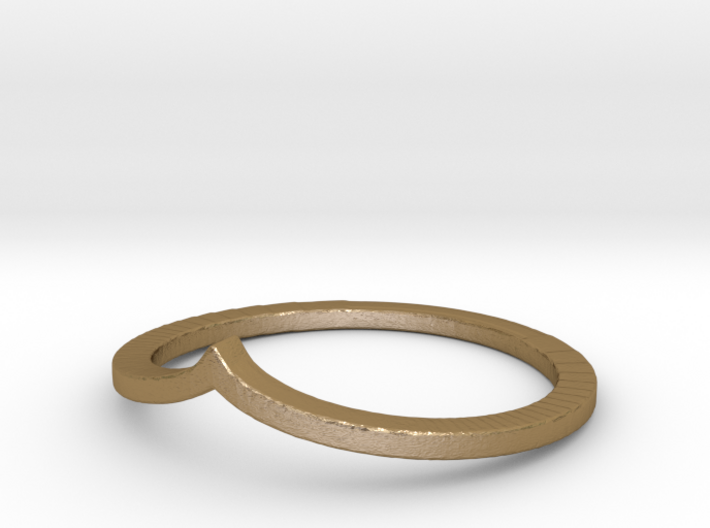 Arrow Stacking Ring 3d printed