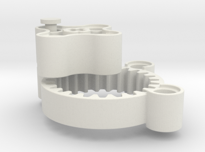 Planet gearbox 4:1 3d printed