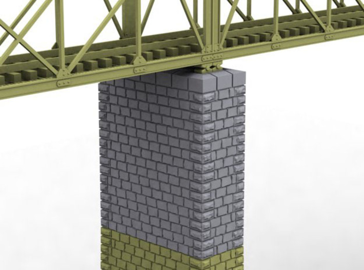 NV5M08 Modular metallic viaduct 2 3d printed