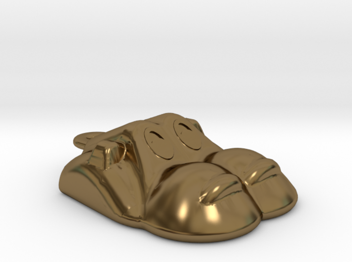 Hippopotamus-2 Necklace / Pendant 3d printed