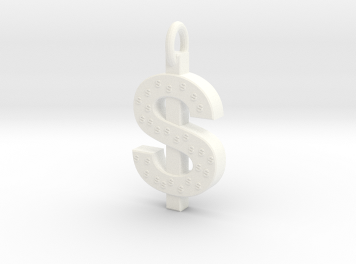 Dollar Charm 3d printed