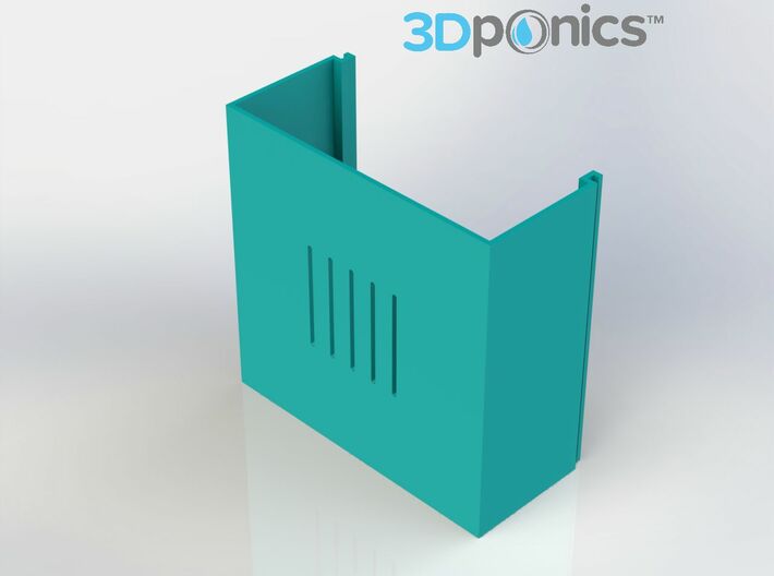 Pump Mount - 3Dponics Herb Garden 3d printed