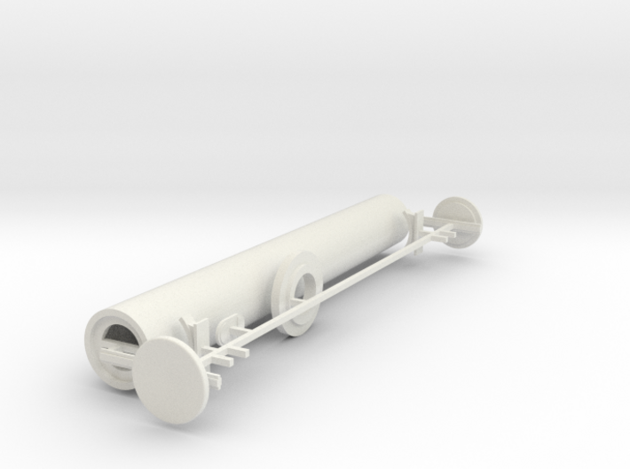 Wind Turbine Mast Lower Section N Scale 3d printed