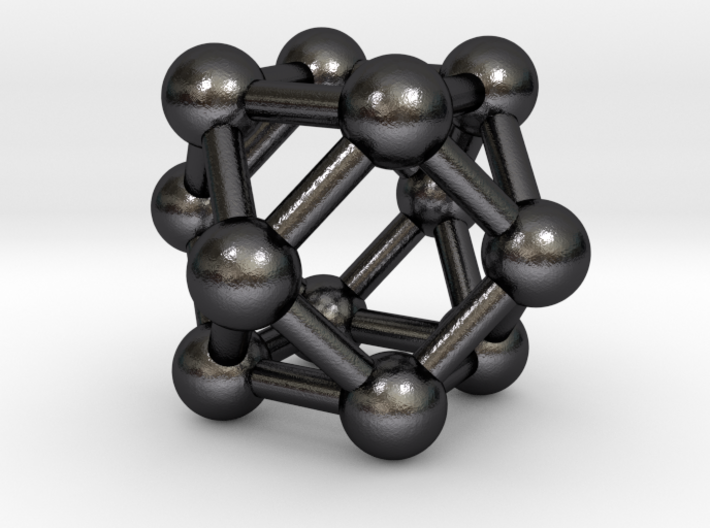 0282 Cuboctahedron V&amp;E (a=1cm) #003 3d printed
