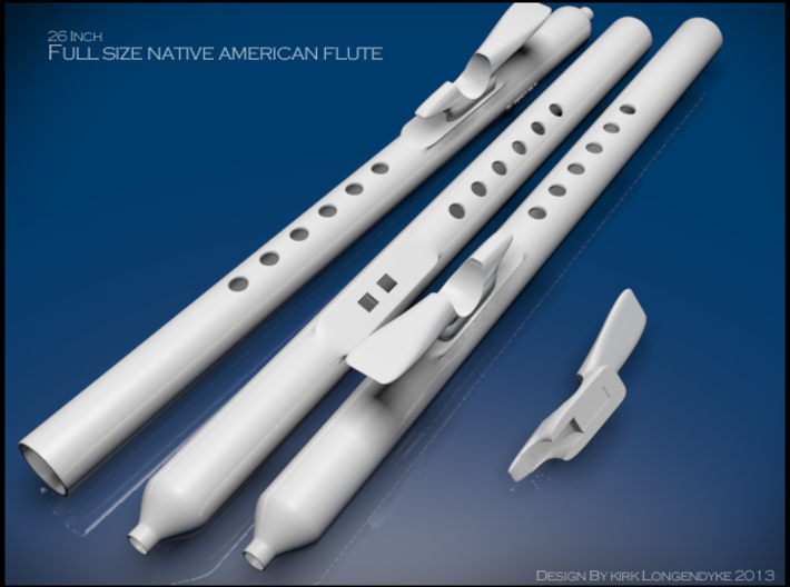 Native-America-Flute-Kit-Wind-Of-Life 3d printed Native American 26 Inch Flute