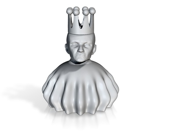 DRAW object - The King hollow 3d printed