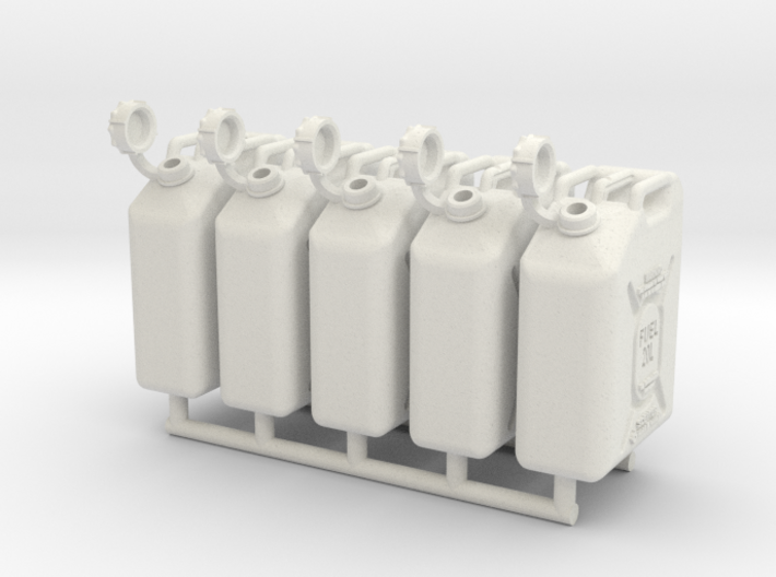 1-16 Military Fuel Can 5 Units 3d printed 