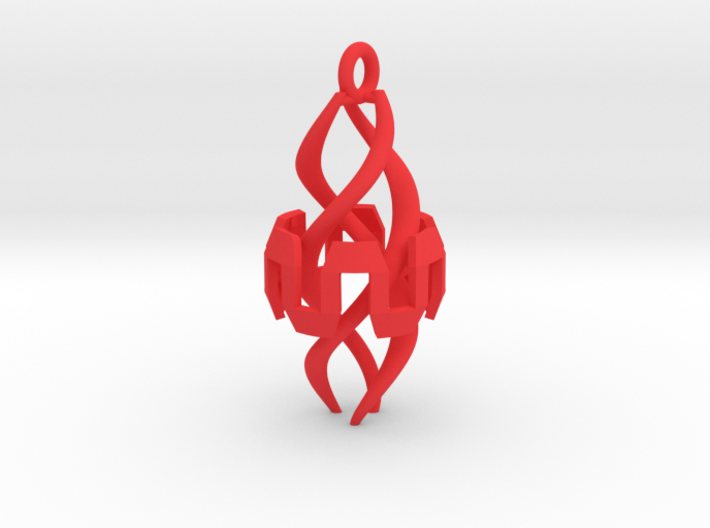 Ingress Resonator Pendant ( 2.25 inch) 3d printed