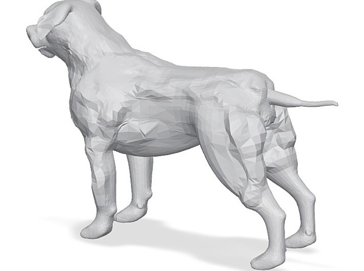 Dog Sculpture 3d printed