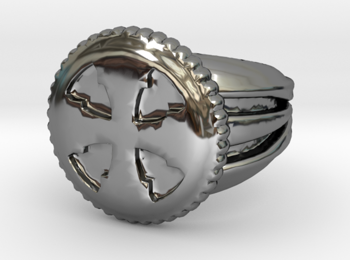 VargheimCross Ring Alfa 3d printed