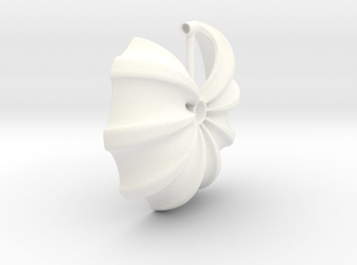 Floral Necklace / Pendant-17 3d printed