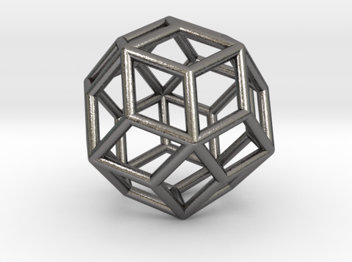 0303 Rhombic Triacontahedron E (a=1cm) #001 3d printed