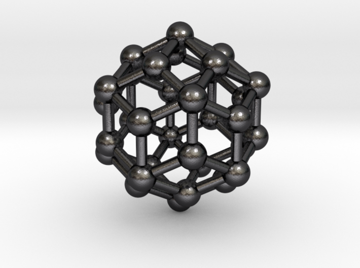 0305 Rhombic Triacontahedron V&amp;E (a=1cm) #003 3d printed