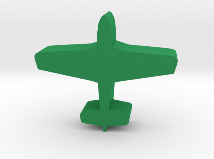 Game Piece, WW2 Mustang Fighter 3d printed