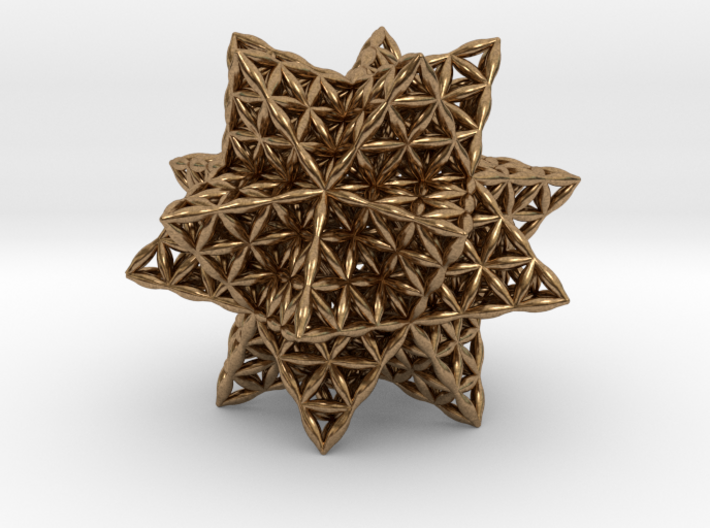 Flower Of Life Stellated Icosahedron 3d printed