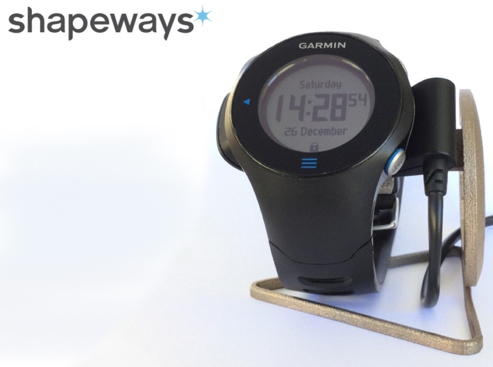 Garmin Forerunner 610 Watch Stand 3d printed Magnetic and very solid