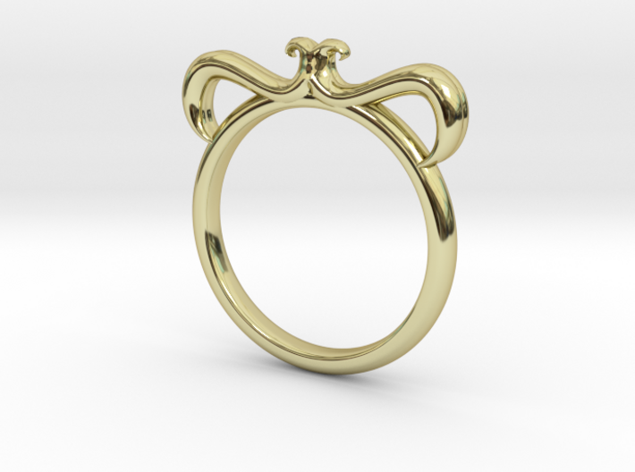 Petal Ring Size 9 3d printed