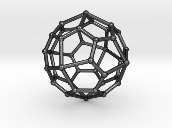 0323 Pentagonal Icositetrahedron V&amp;E (a=1cm) #002 3d printed