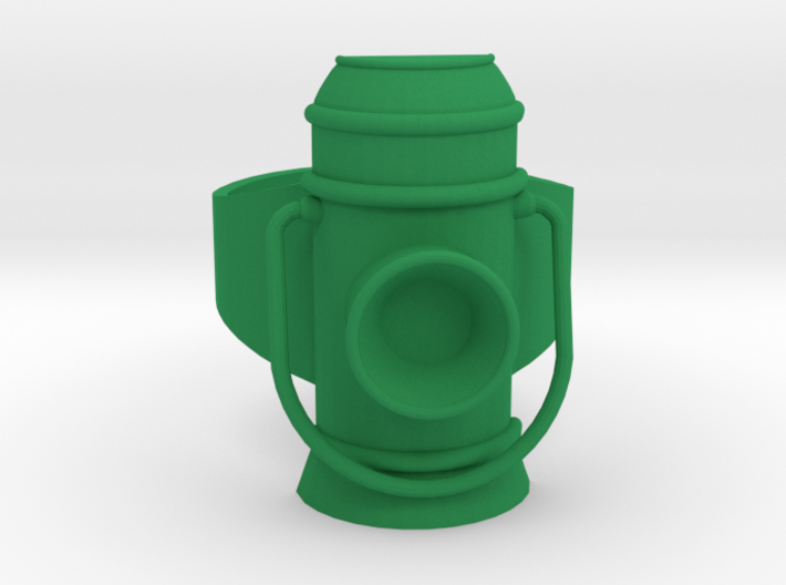 Green Lantern Power Ring (Alan Scott) 3d printed Normal colors. This is what I do.