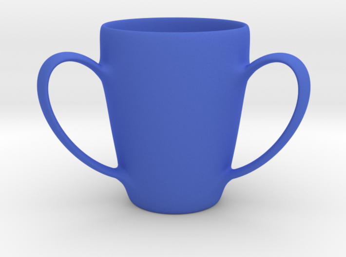 Coffee mug #2 XL - 3 Handles 3d printed