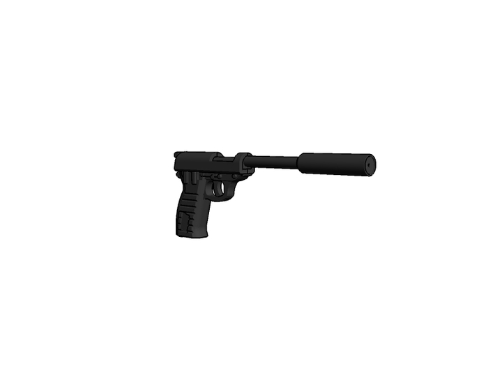 1:6 Modular Pistol Strong  Flexible 3d printed 