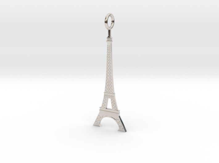 Eiffel Tower Pendant 3d printed