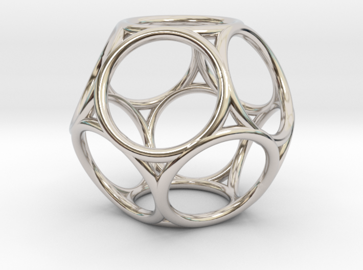 Truncated Dodecahedron 3d printed