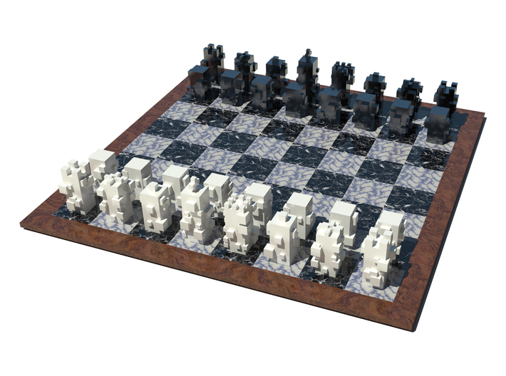 Cubic Chess - Rook 3d printed 