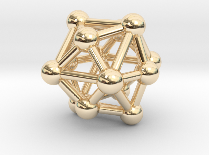 0333 Tetrakis Hexahedron V&amp;E (a=1cm) #003 3d printed