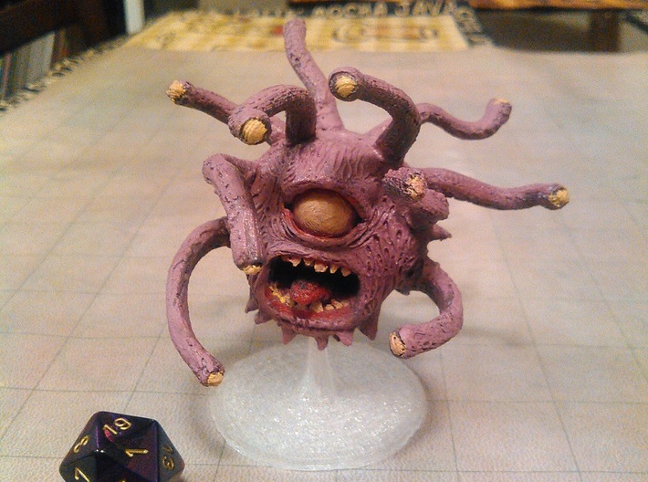 Zombie Beholder 3d printed 