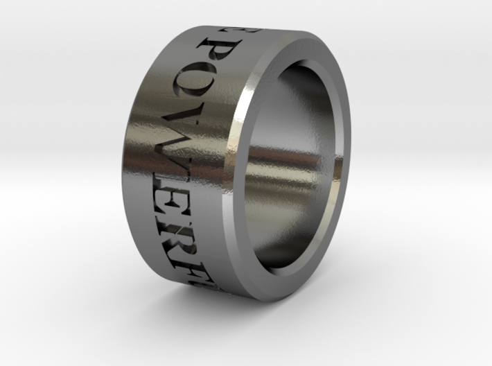 Boga Ring 3d printed