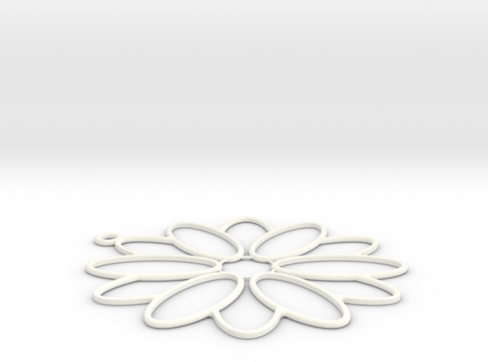 Flower Shape Charm 3d printed