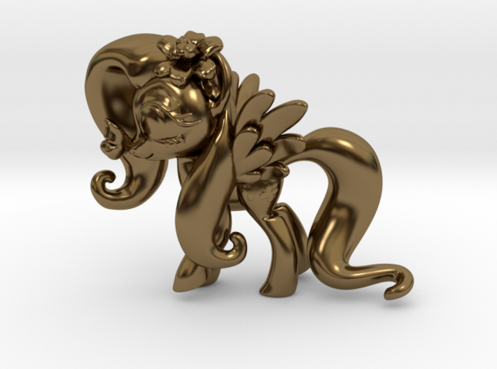 Fluttershy 1 Full Color - S2 3d printed