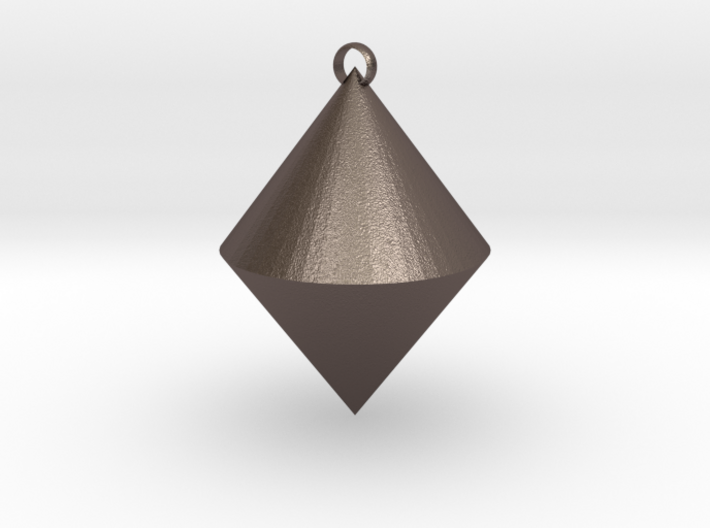 The pendant of cone 3d printed