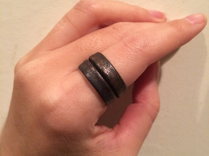 Fold Ring 3d printed 