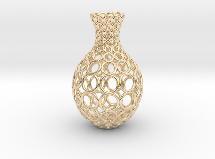 Gradient Ring Vase 3d printed