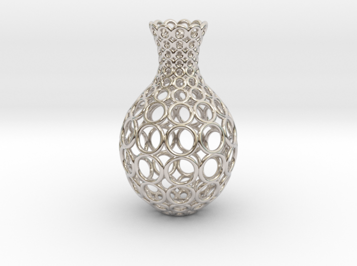 Gradient Ring Vase 3d printed