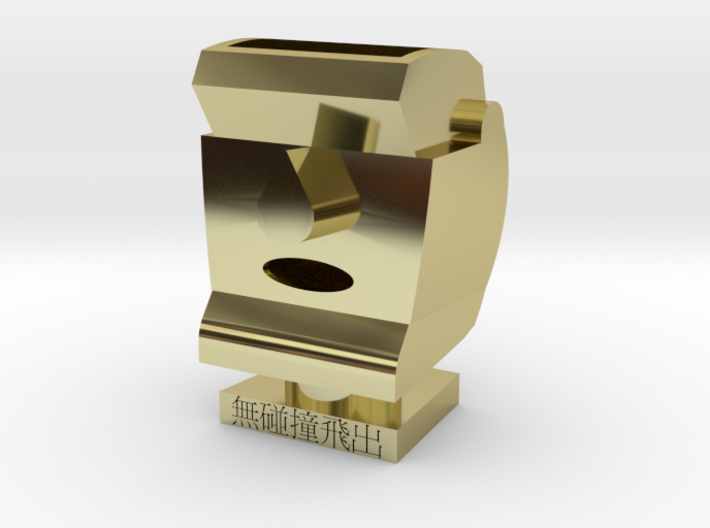 Easter Island Statue Tubular Container 3d printed