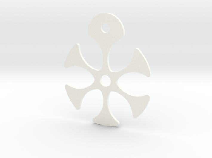 Flower Necklace - Part 2 - Metallic 3d printed
