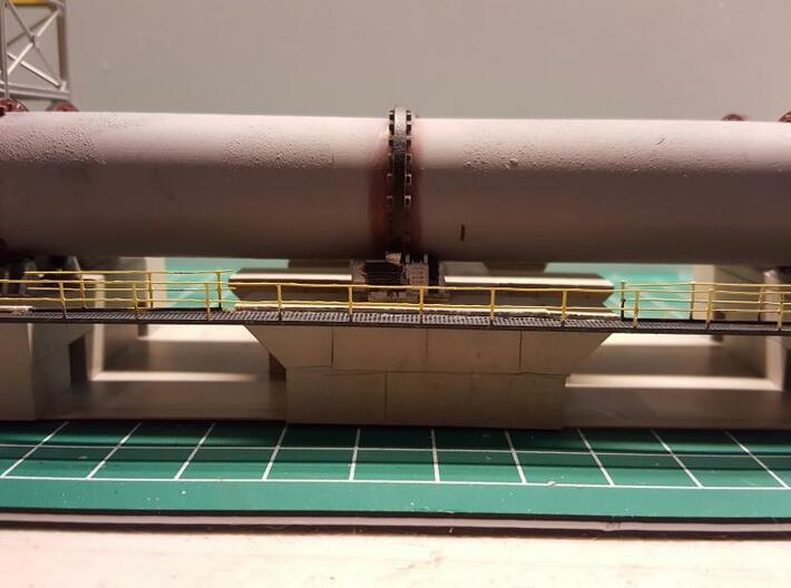 N Scale Rotary Kiln 27mm complete V5 3d printed Excellent work by Peter Pfotenhauer, thanks for the picture Peter!