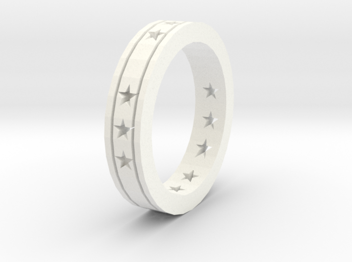 Ring Star open 3d printed